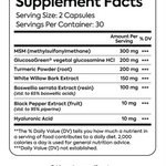 Joint Support and Anti Inflammatory Supplement