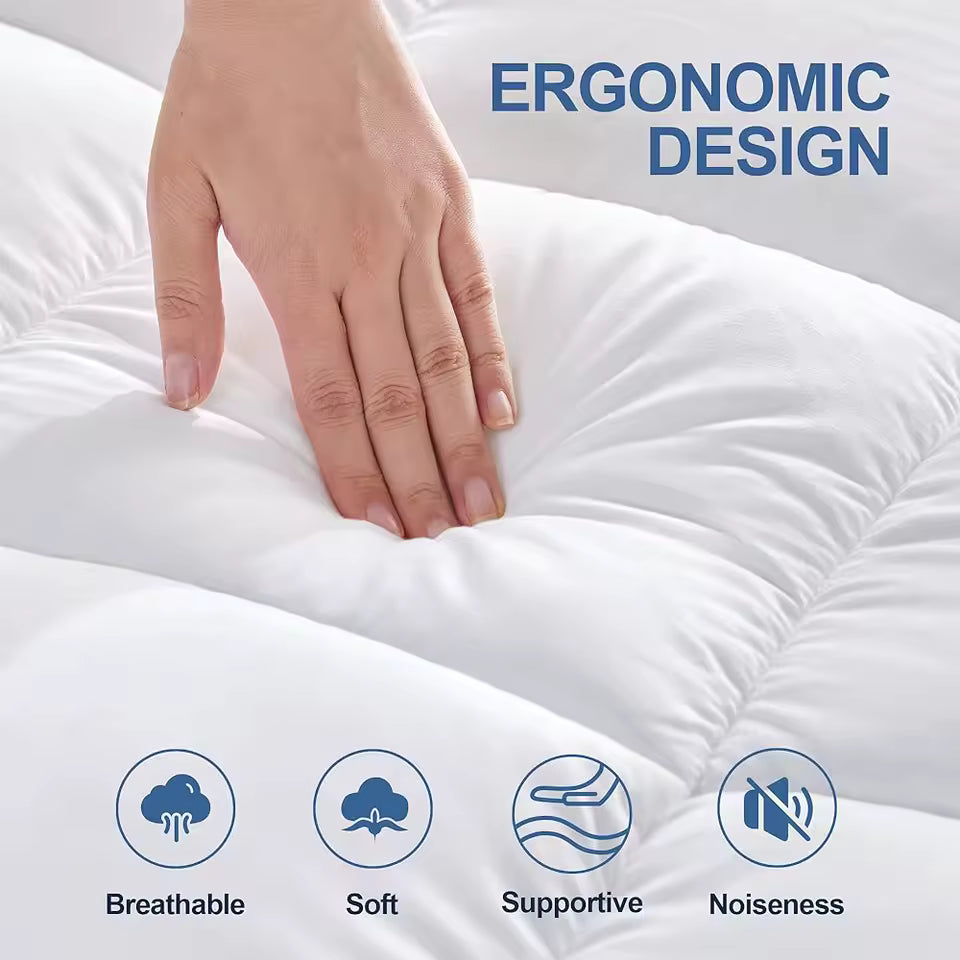 ComfyPillows® Bamboo Mattress Topper